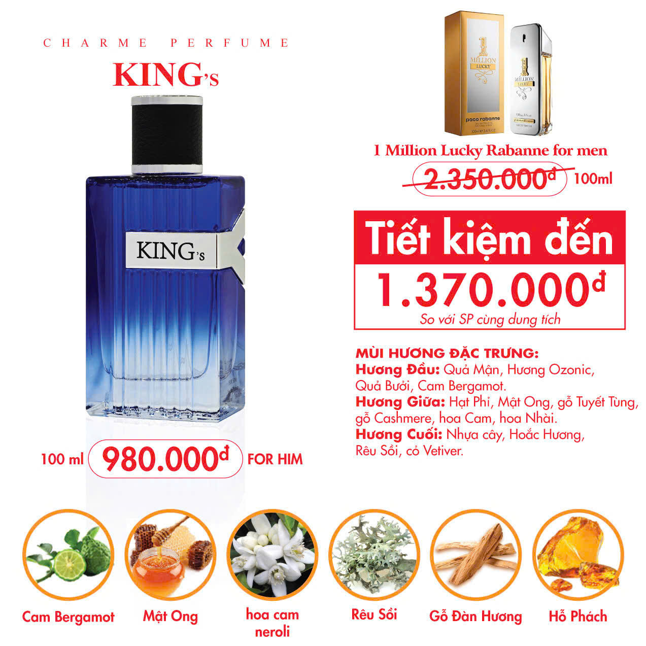 Charme King’s 100ml