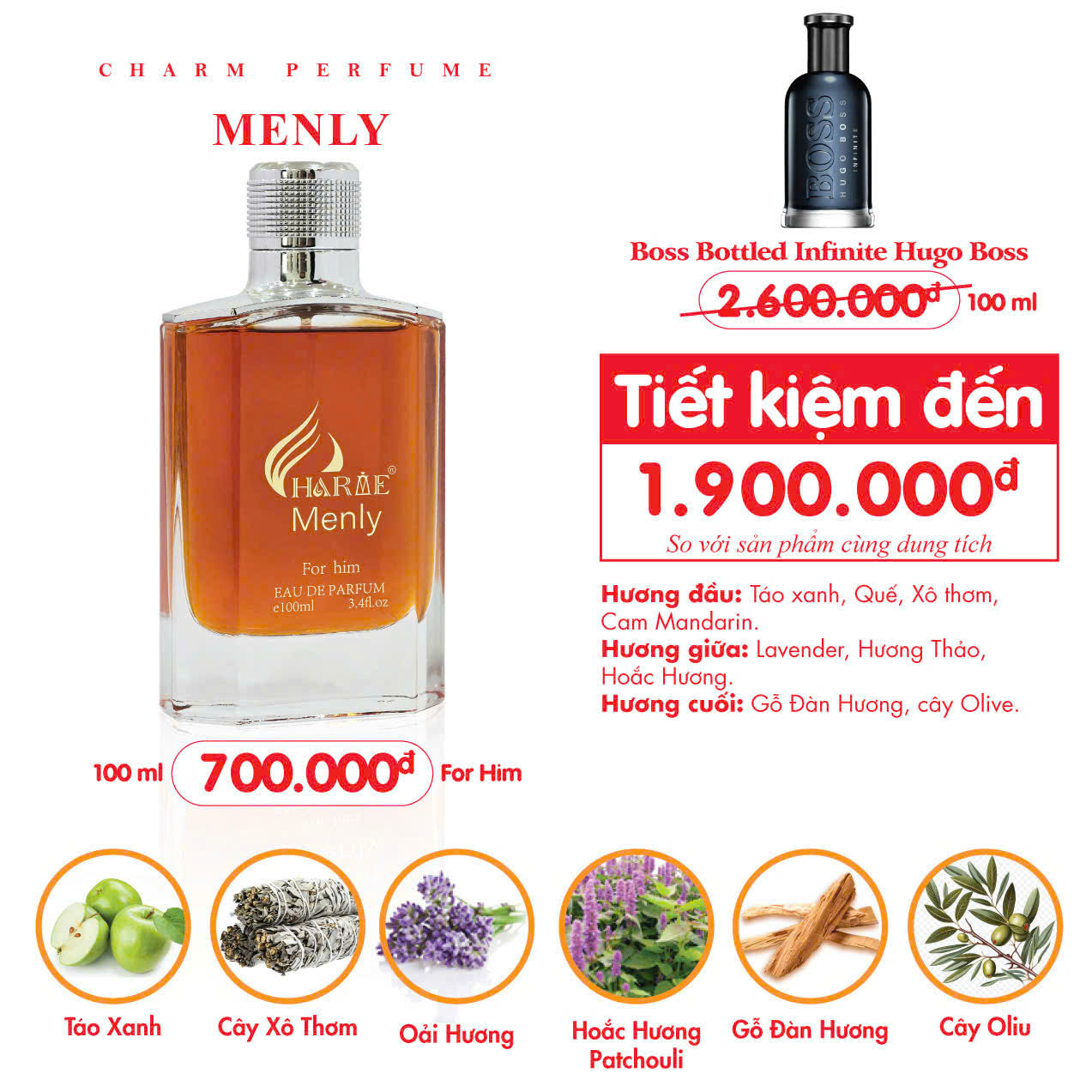 Charme Menly 100ml