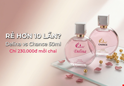 Charme Delina vs Charme Chance 50ml — Nên Mua Chai Nào Cho Nữ 2026?
