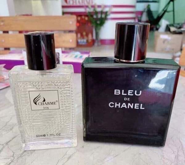 Charme Iris và Bleu de Chanel