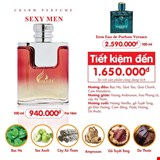 Nước Hoa Nam Charme Sexy Men 100ml [Phiên Bản 2024]