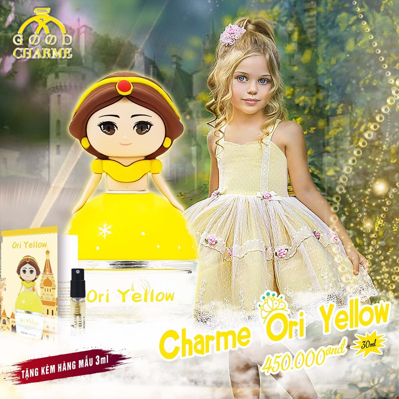 Nước Hoa Trẻ Em Charme Ori Yellow 30ml