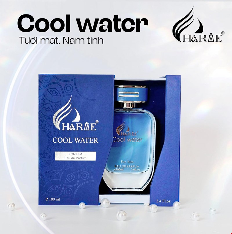 Nước Hoa Nam Charme Cool Water 100ml [Phiên Bản 2024]