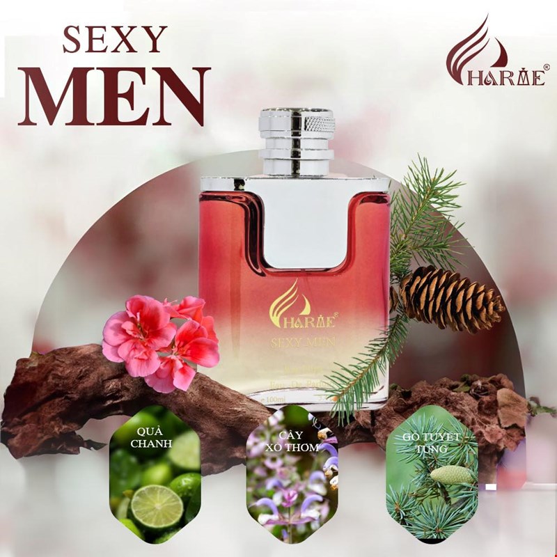 Nước Hoa Nam Charme Sexy Men 100ml [Phiên Bản 2024]