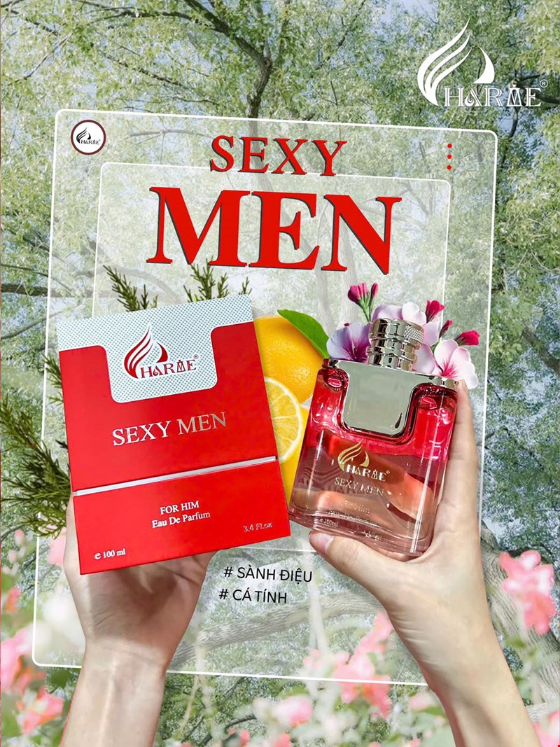 Nước Hoa Nam Charme Sexy Men 100ml [Phiên Bản 2024]