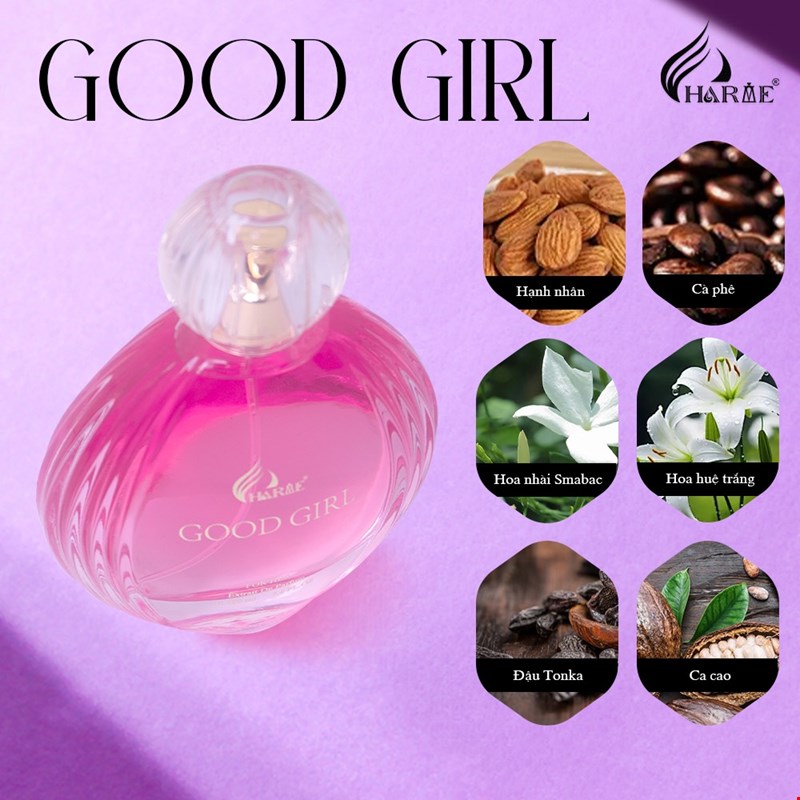 Nước hoa Nữ Charme Good Girl 100ml [Phiên bản 2024]