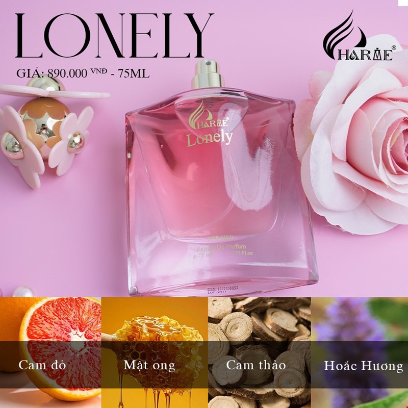 Nước hoa nữ Charme Lonely 75ml