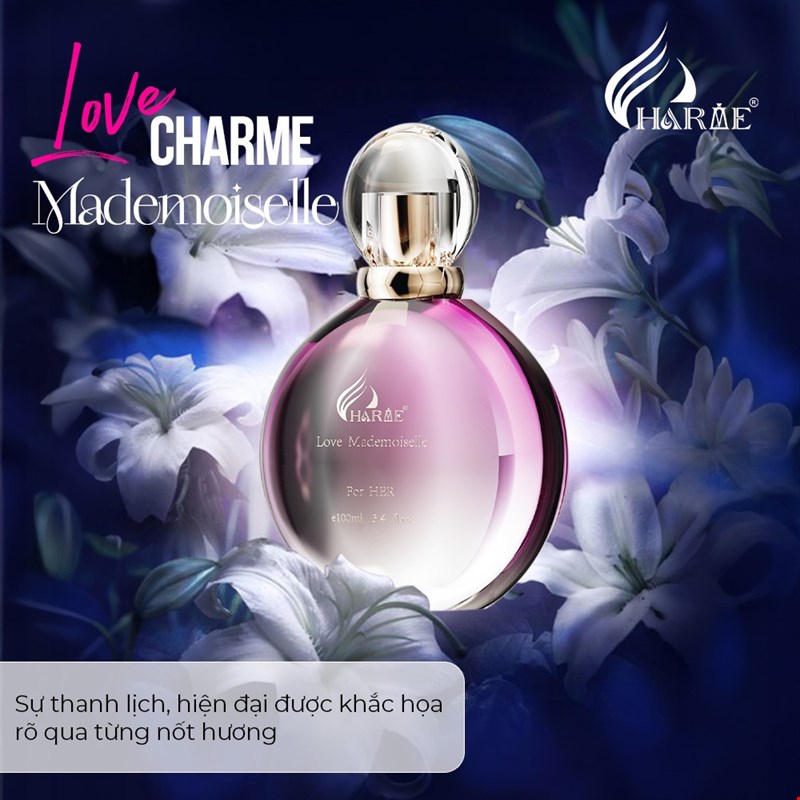 Nước Hoa Nữ Charme Love Mademoiselle 100ml